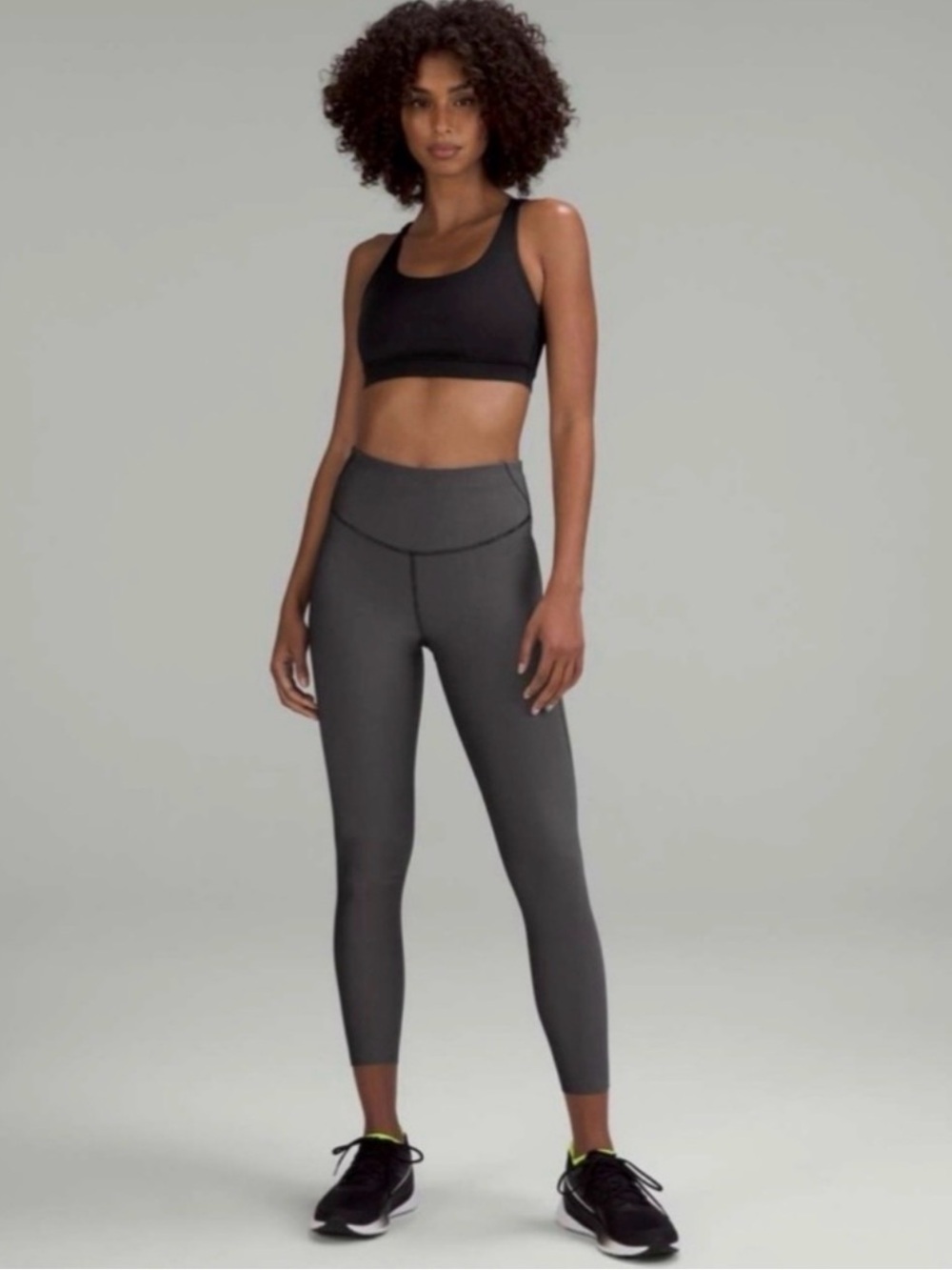 Lululemon Base Pace High-Rise Tight 25" *Two-Tone Ribbed Special Edition Size 6